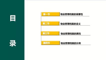物业档案管理手册培训PPT